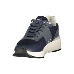 Blauer Blue Polyester Men Sneaker