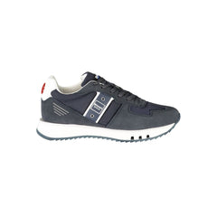 Blauer Blue Leather Men Sneaker