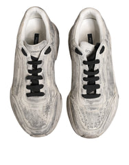 Dolce & Gabbana White Daymaster Low Top Men Sneakers Shoes