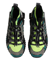 Dolce & Gabbana Multicolor Sorrento Socks Men Sneakers Shoes