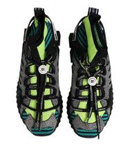 Dolce & Gabbana Multicolor Sorrento Socks Men Sneakers Shoes