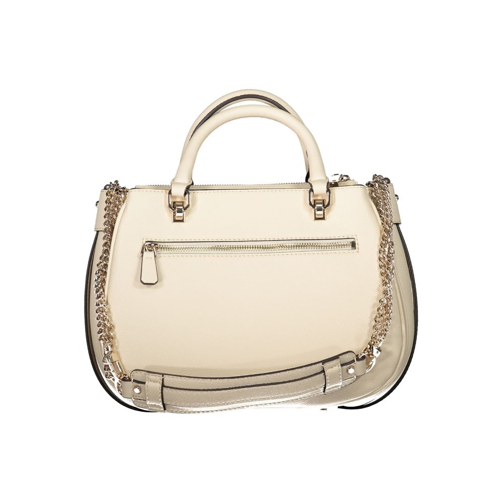 Beige polyetylen-veske