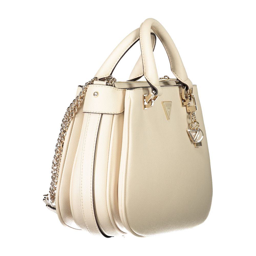 Beige polyetylen-veske