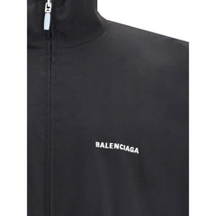 Balenciaga Black Polyester Shell Jacket
