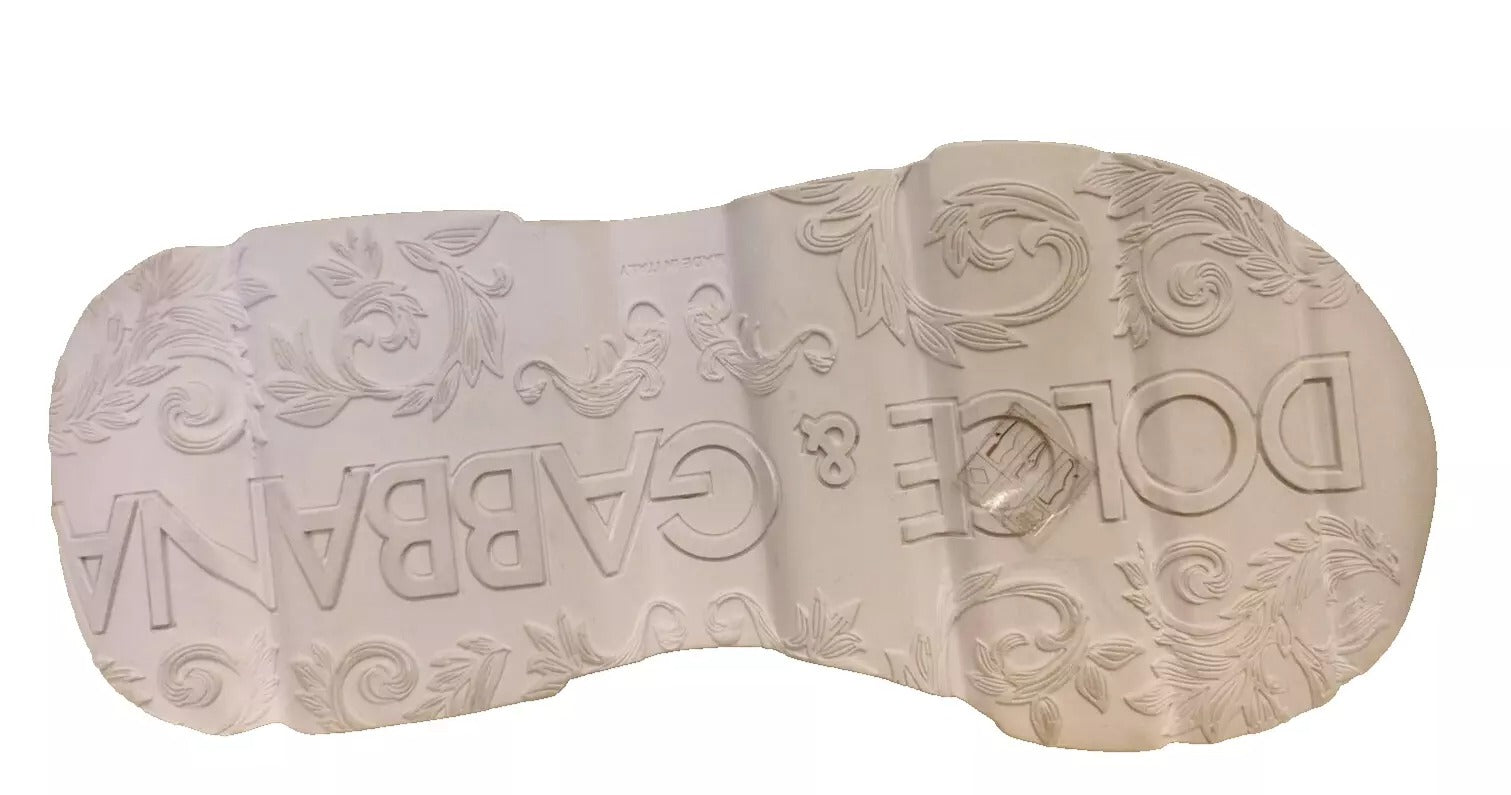 Dolce & Gabbana White Daymaster Low Top Mens Sneakers