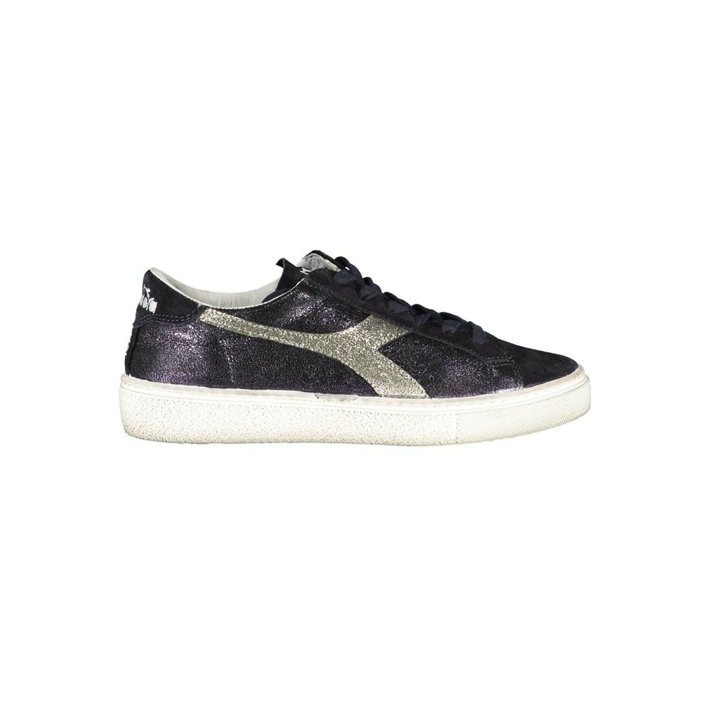 Svarta tygsneakers