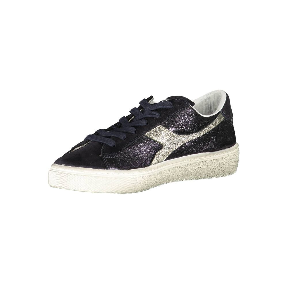 Svarta tygsneakers