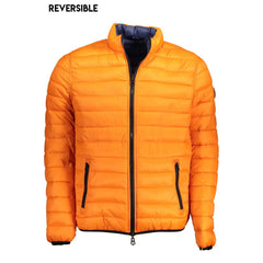 U.S. POLO ASSN. Orange Nylon Jackets & Coat