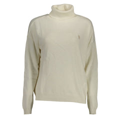 U.S. POLO ASSN. White Wool Sweater