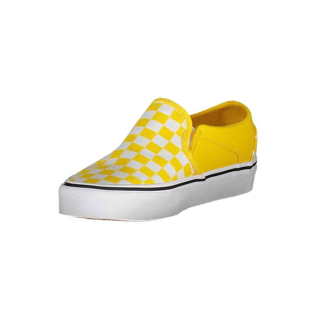 Gul polyester joggesko