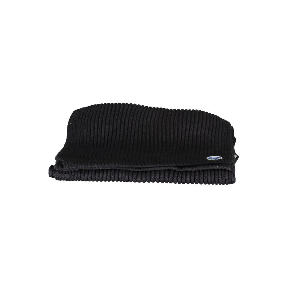 North Sails Nero Cotton Male Scarf