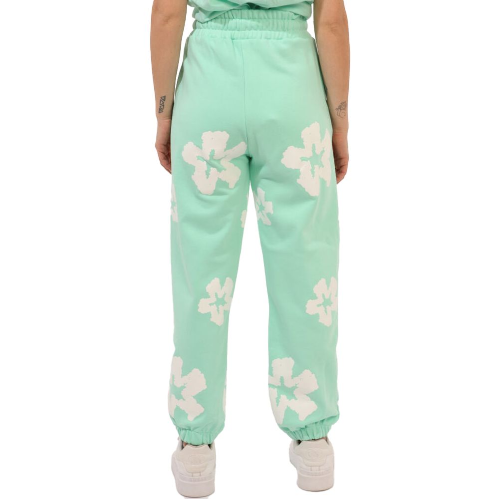 Gröna bomullsjeans och byxor