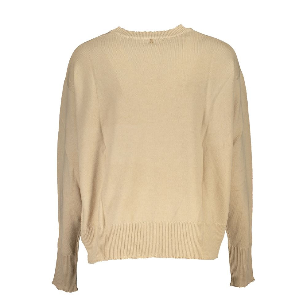 Beige tygtröja