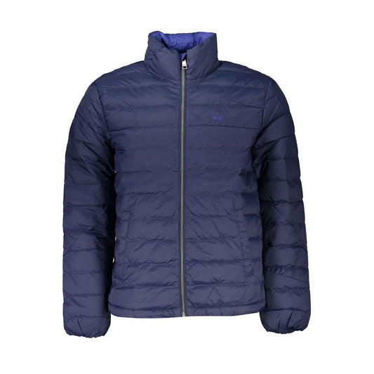 La Martina Blue Polyamide Men Jacket