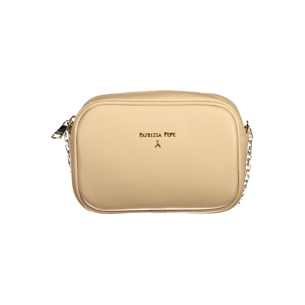 Beige skinnveske