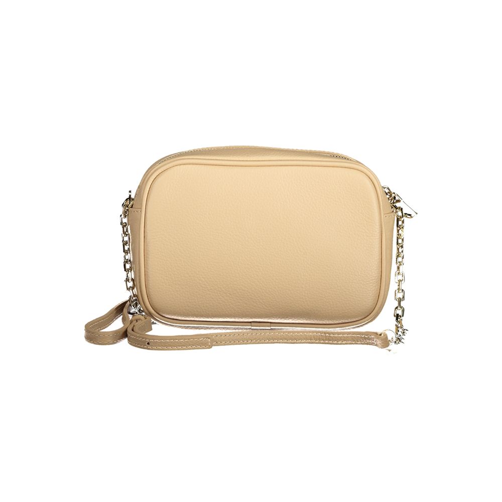 Beige skinnveske