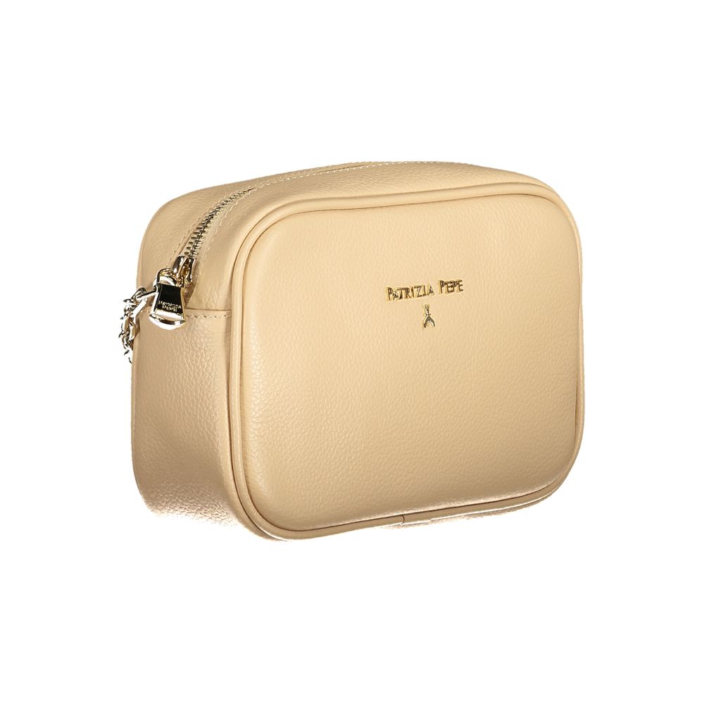 Beige skinnveske