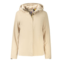 K-WAY Beige Polyester Woman Jacket