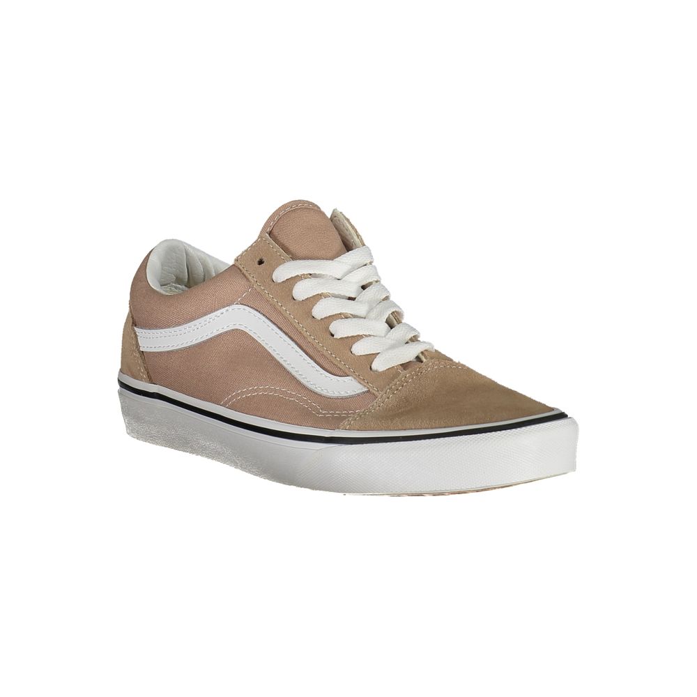 Beige polyestersneaker