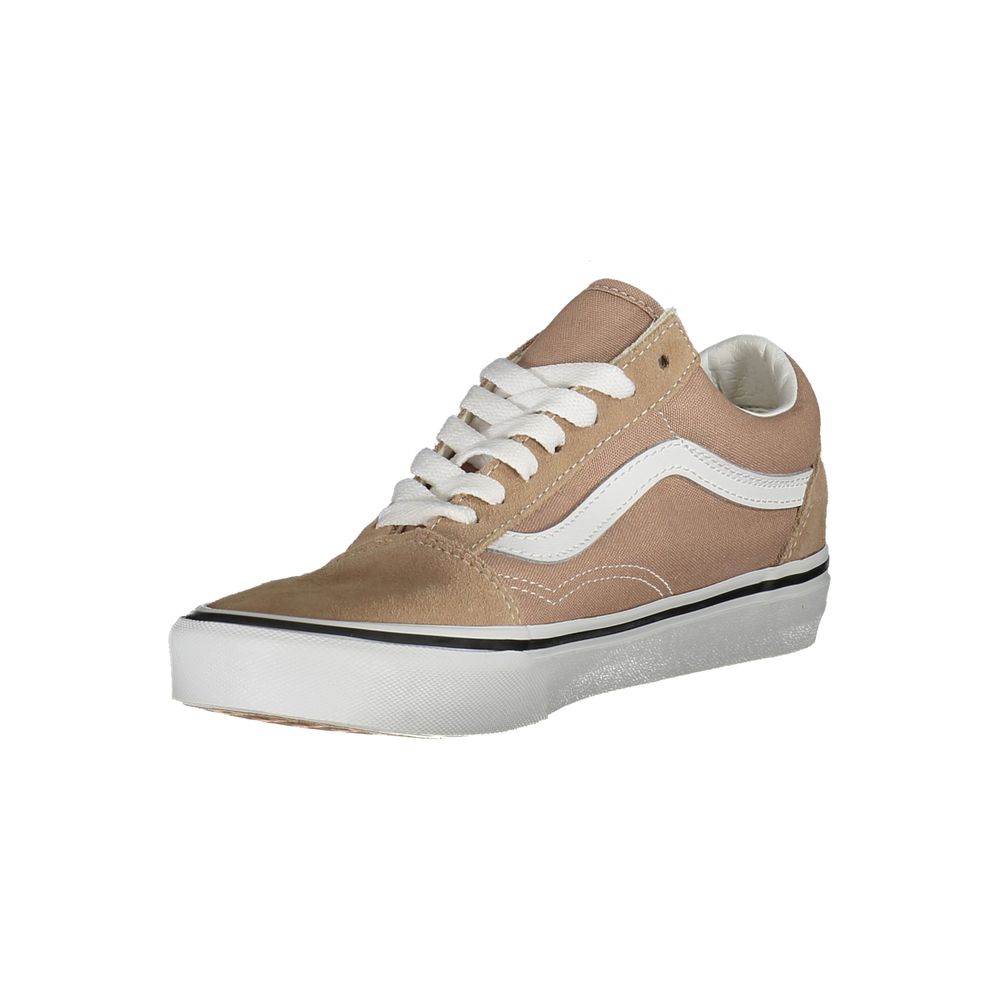 Beige polyestersneaker