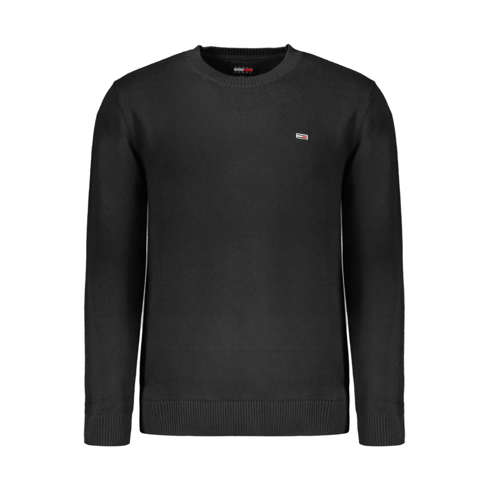Tommy Hilfiger Black Cotton Sweater