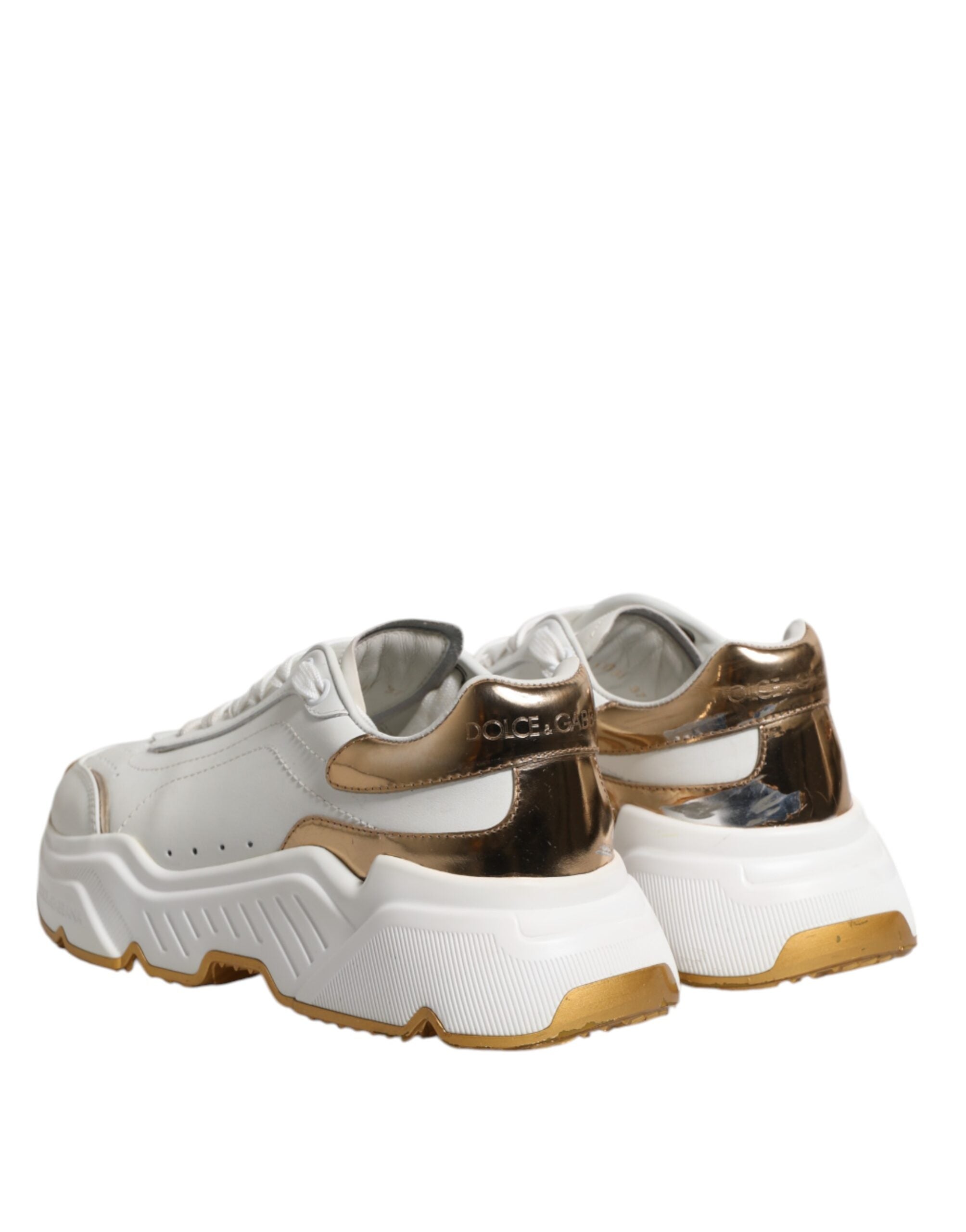 Hvite gull Daymaster Lave Sneakers Sko