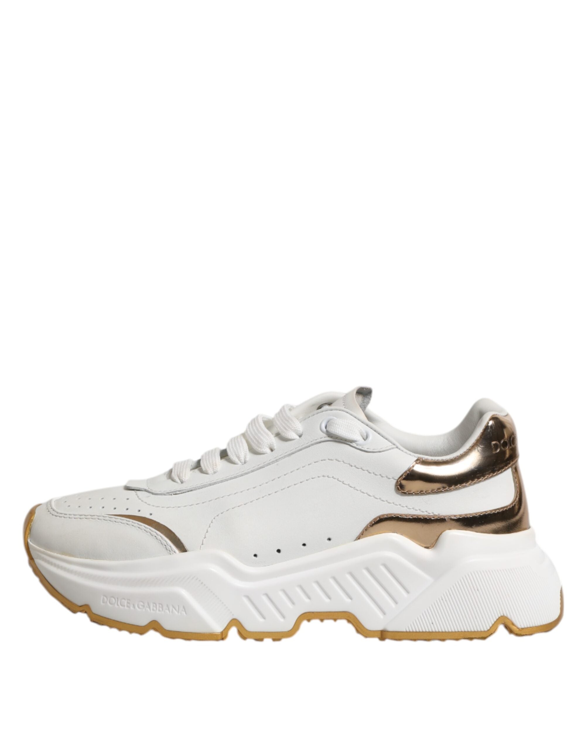 Hvite gull Daymaster Lave Sneakers Sko