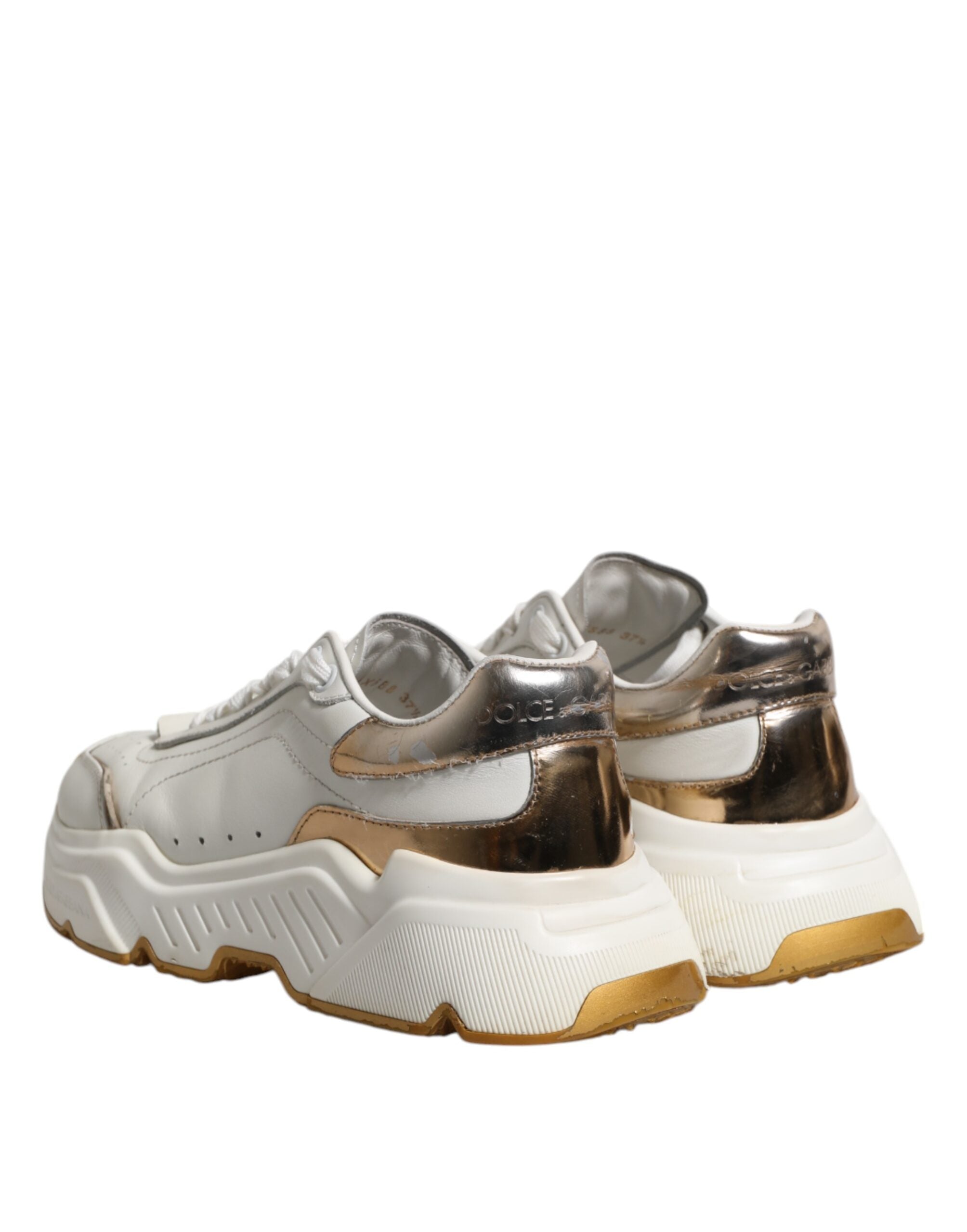 Hvite gull Daymaster Lave Sneakers Sko
