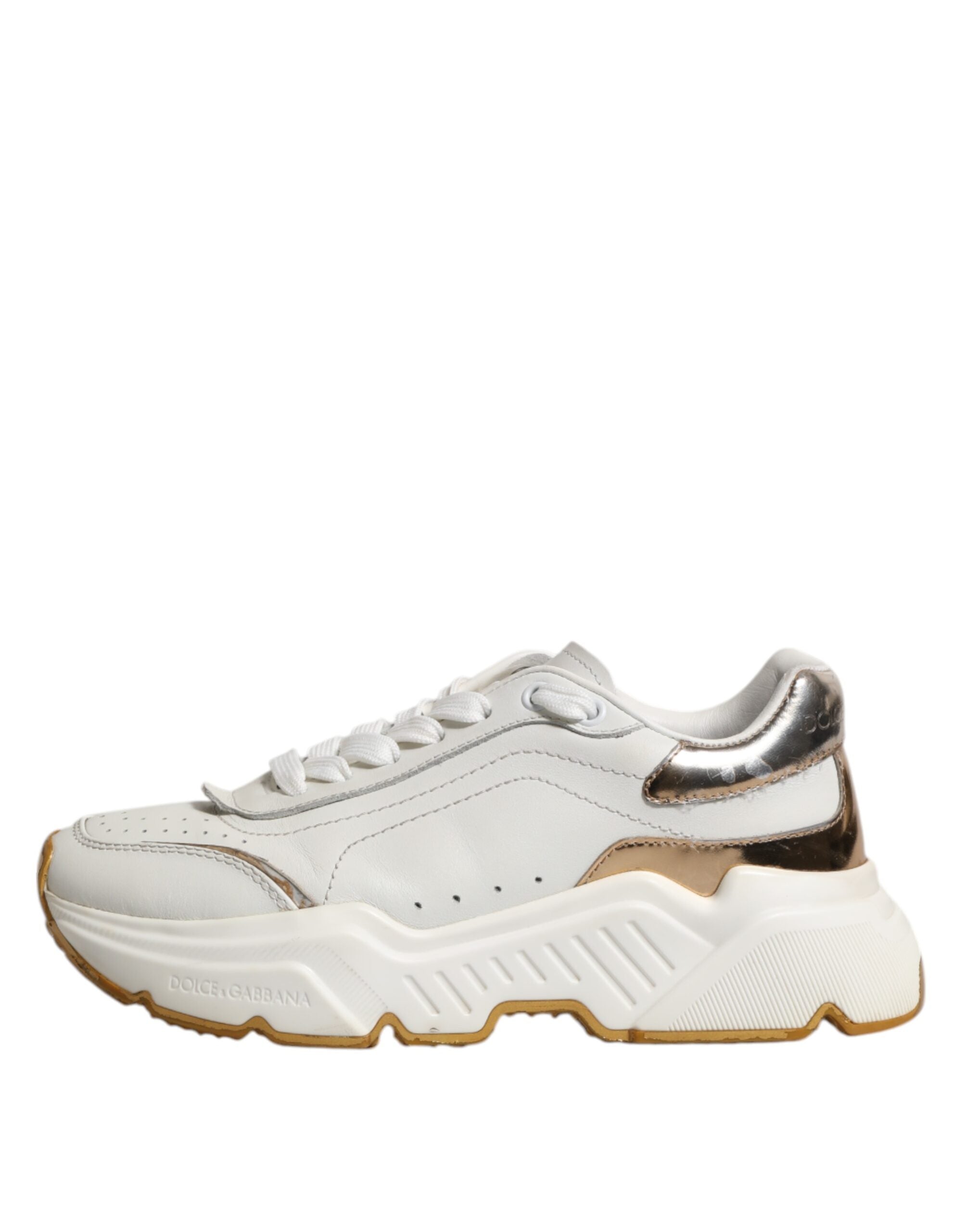 Hvite gull Daymaster Lave Sneakers Sko