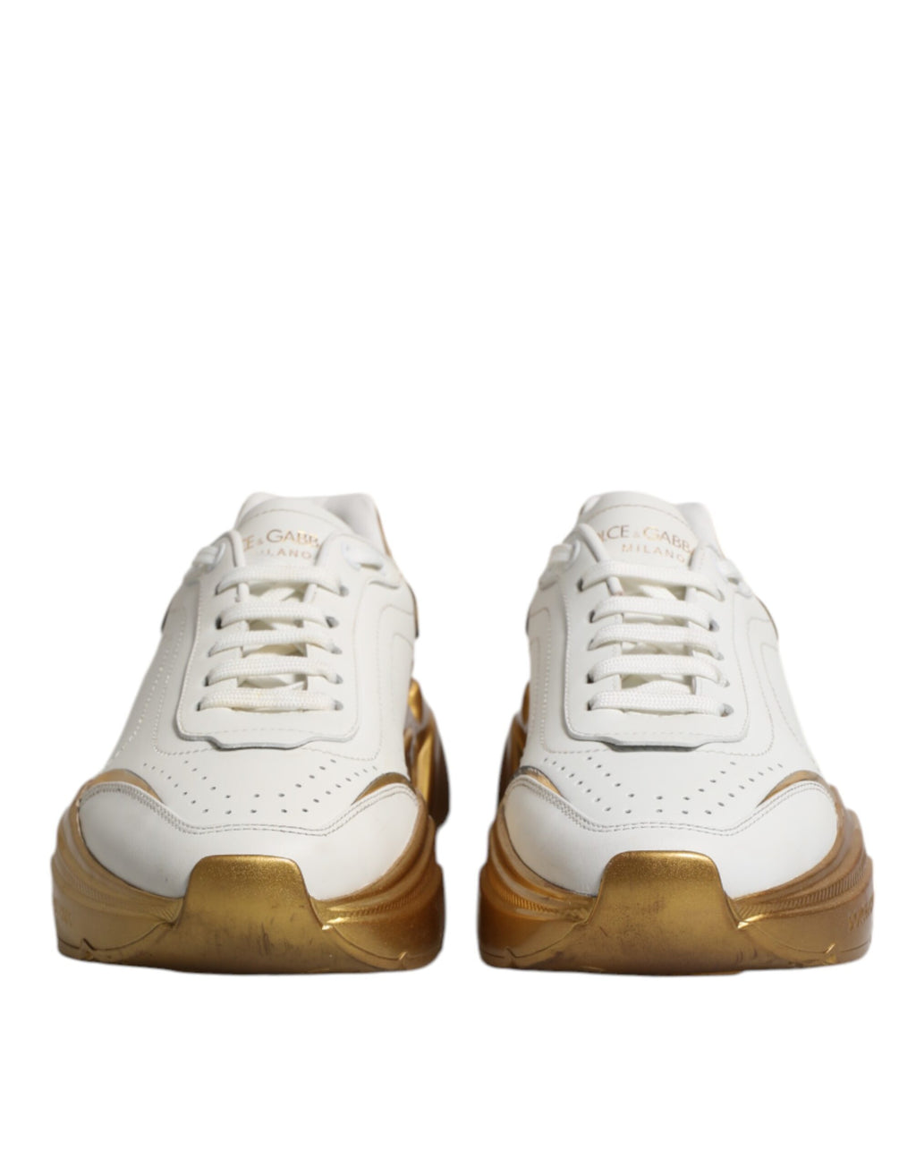 Hvite gull Daymaster Lave Sneakers Sko