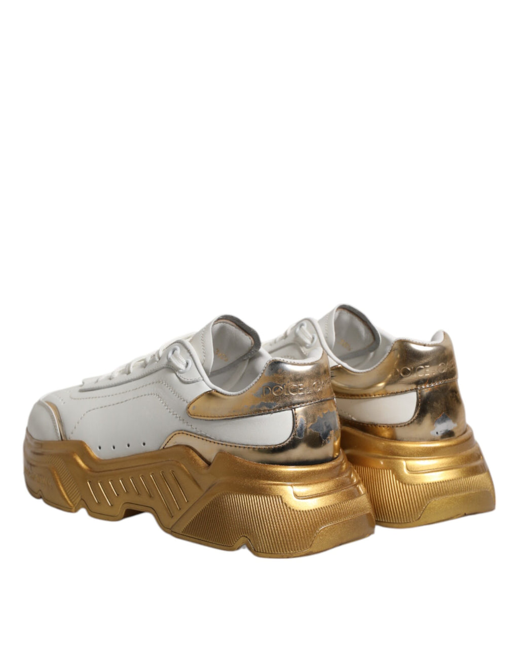 Hvite gull Daymaster Lave Sneakers Sko