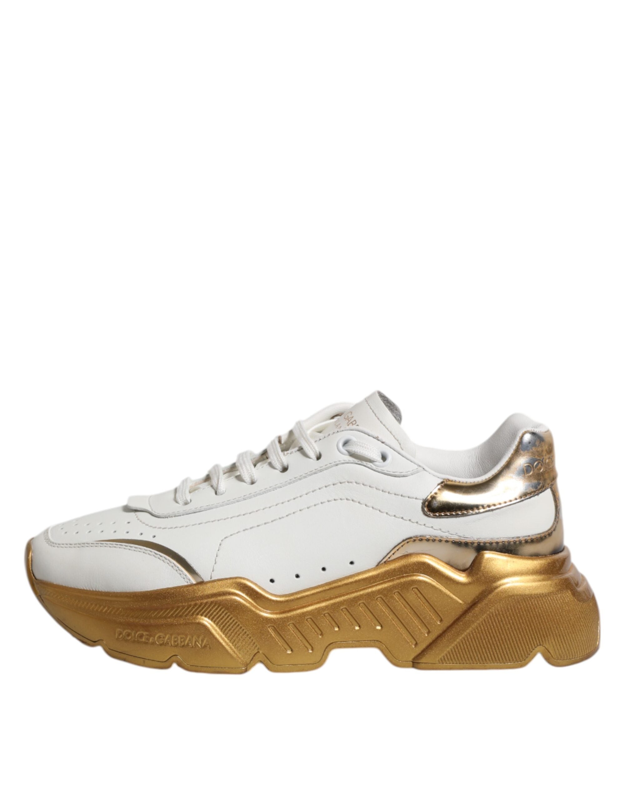 Hvite gull Daymaster Lave Sneakers Sko