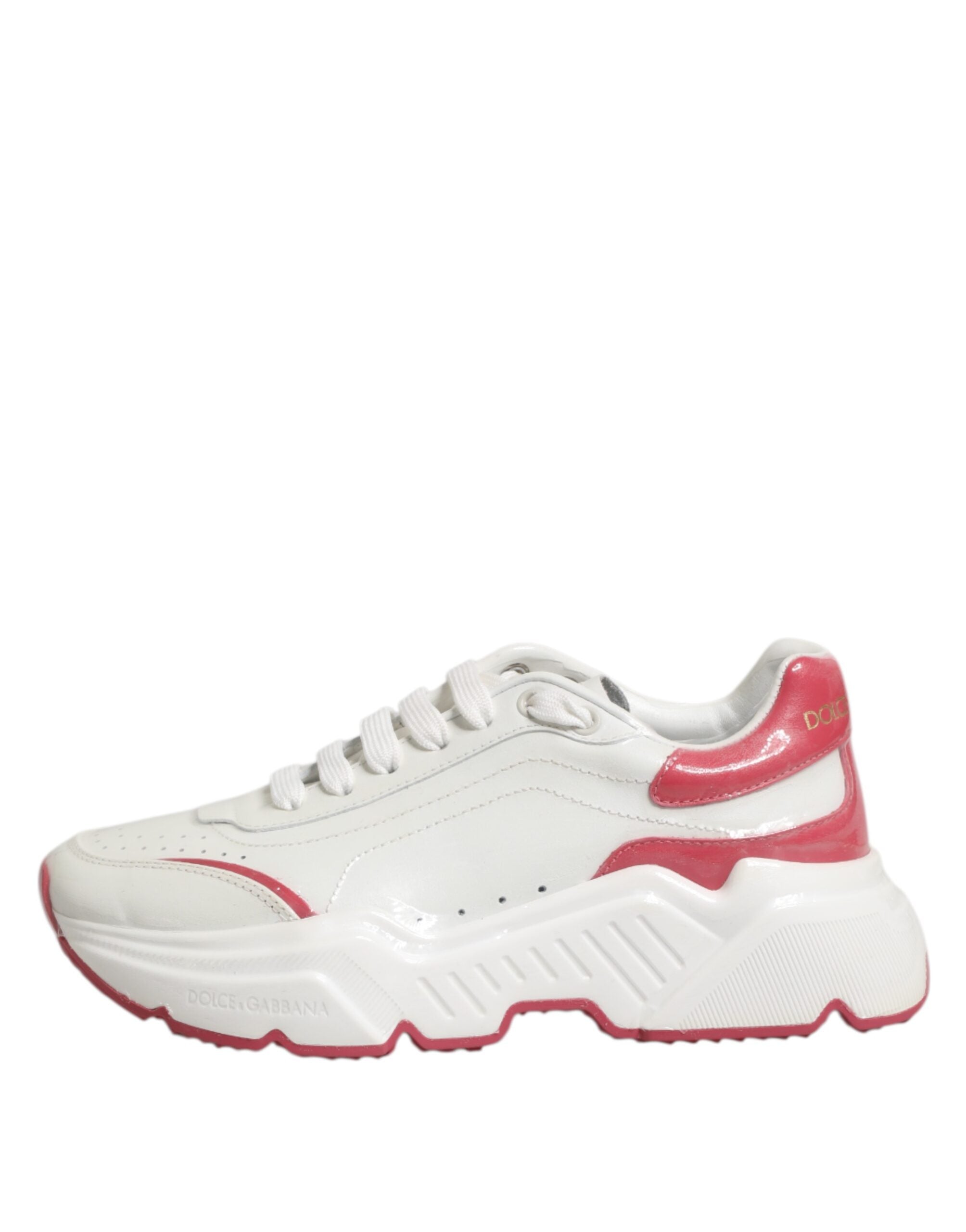 Hvite Rosa Daymaster Lave Sneakers Sko