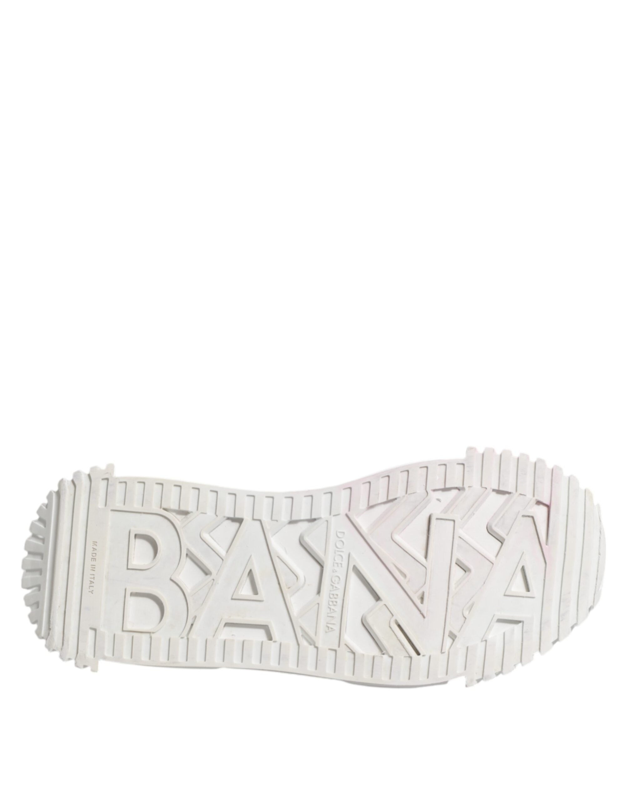 Dolce & Gabbana White NS1 Lace Up Low Top Sneakers Shoes