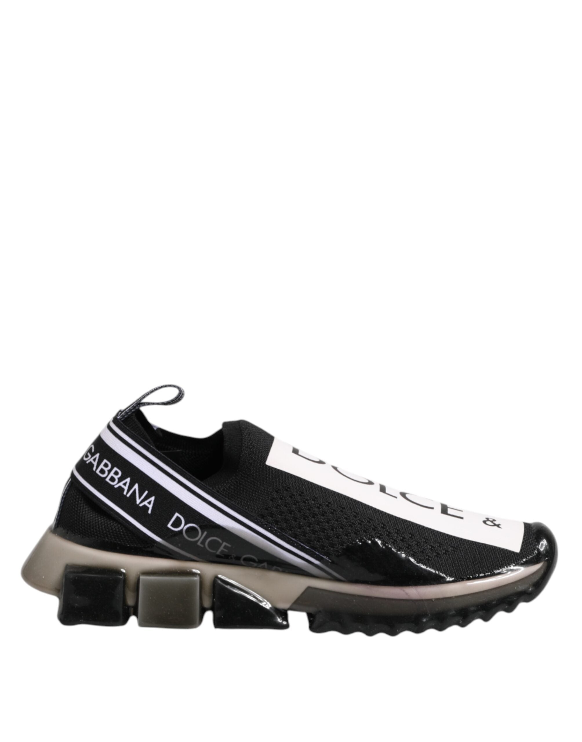 Svarte Sorrento Slip On Low Top Sneakers Sko