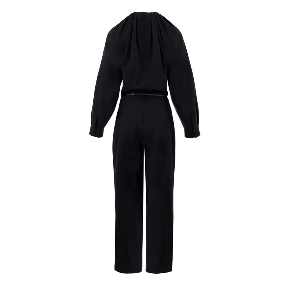 Svart ulljumpsuit