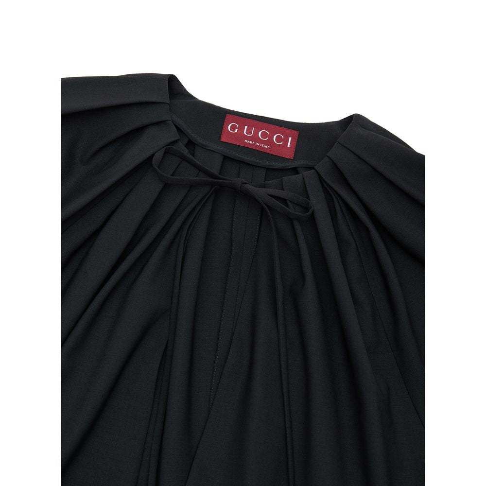 Svart ulljumpsuit