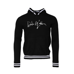 Dolce & Gabbana Black Hooded Logo Print Sweatshirt Sweater