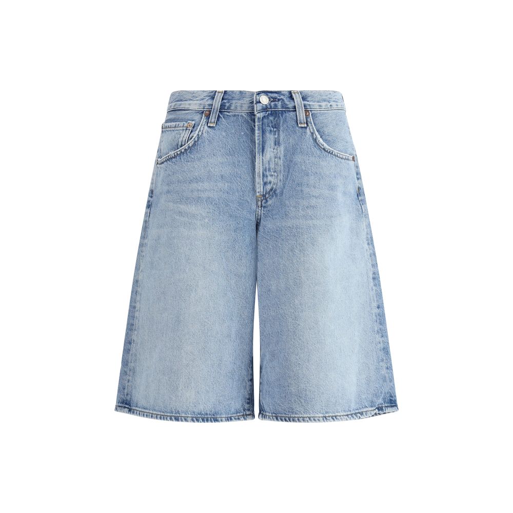 Baggy denimshorts