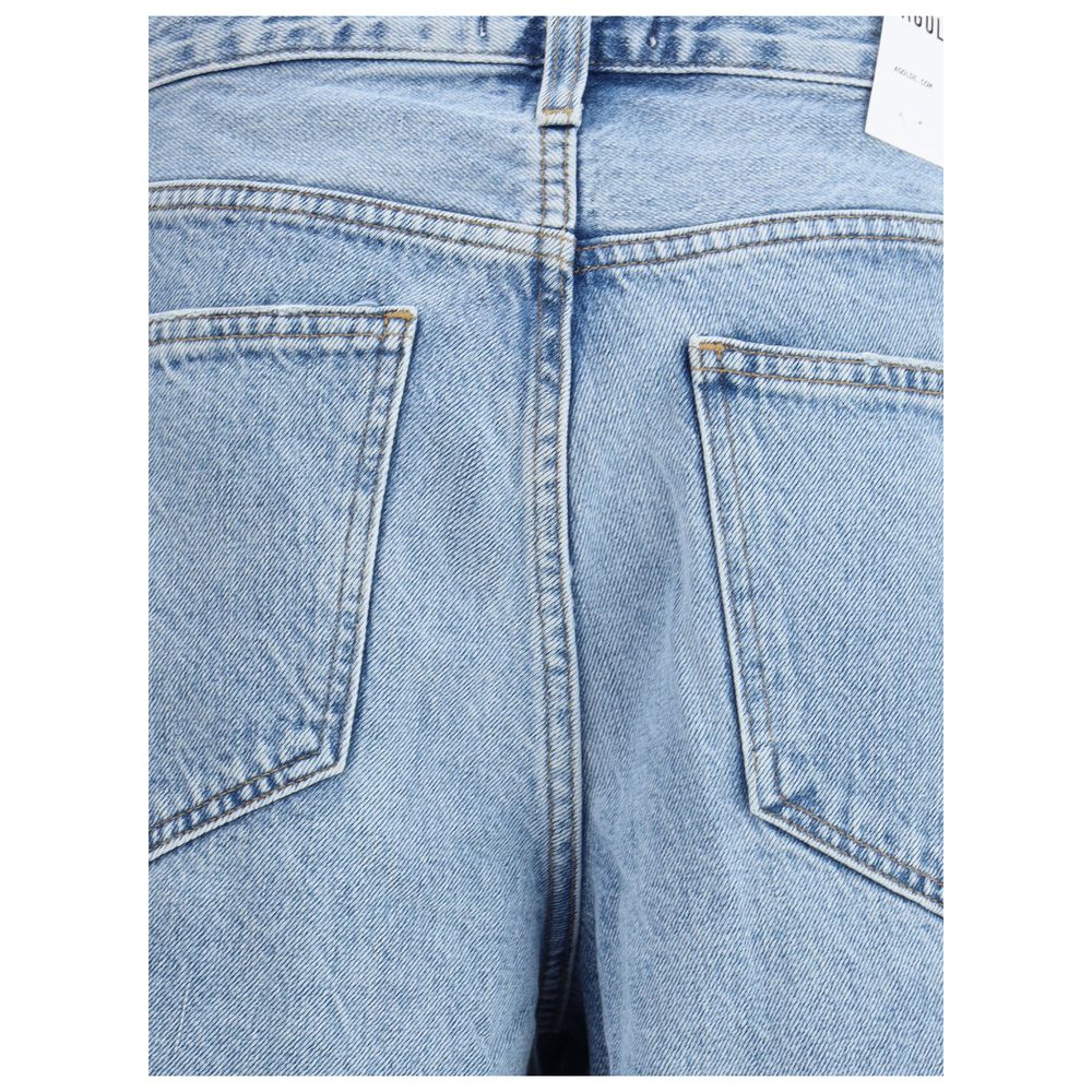Baggy denimshorts