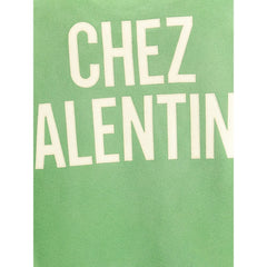 Valentino Green Cotton Sweatshirt
