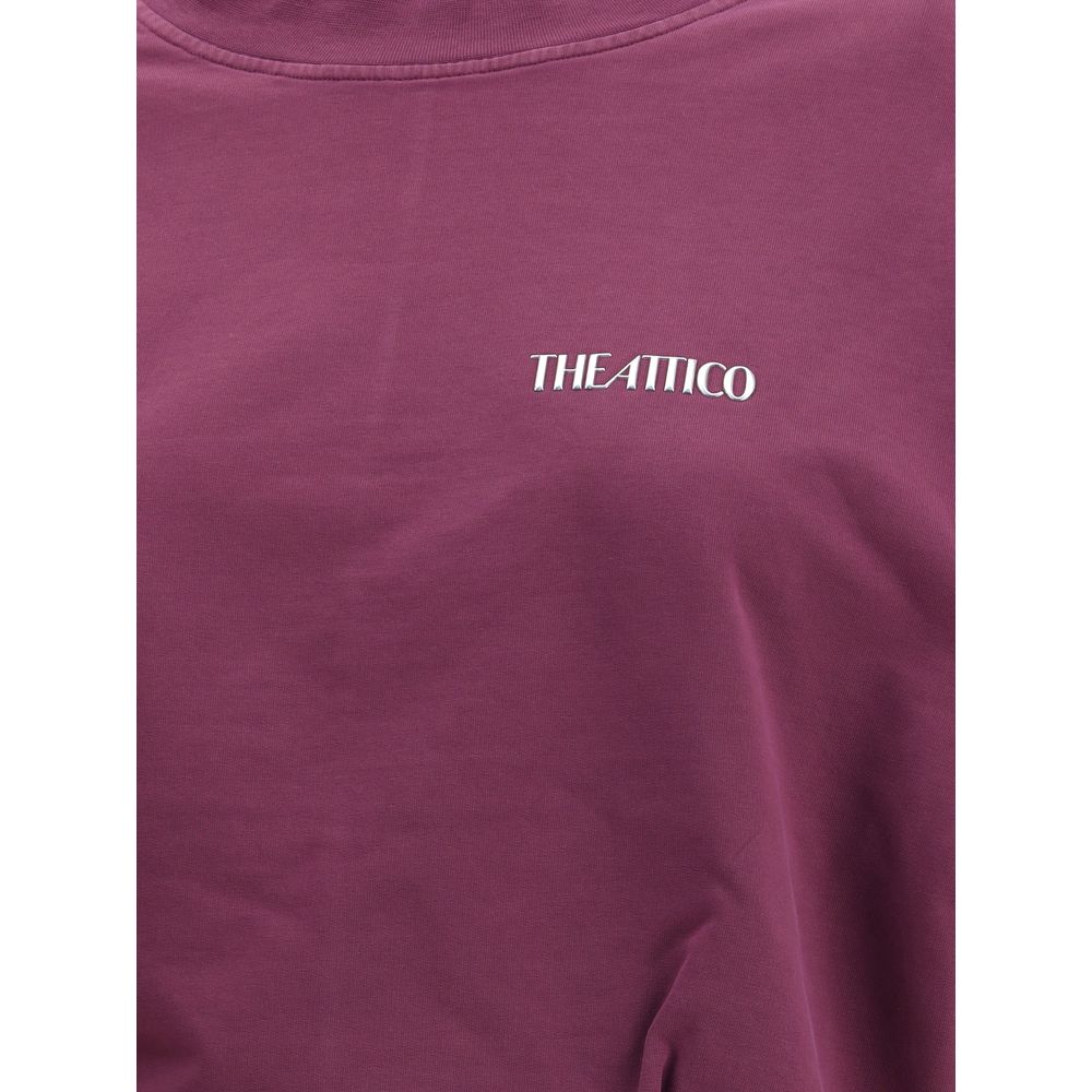 The Attico Purple Cotton Casual Dress