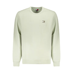 Tommy Hilfiger Green Cotton Men Sweater