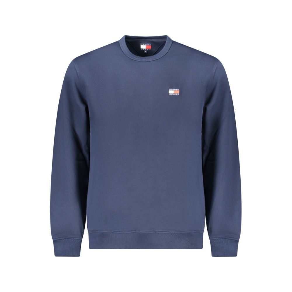 Tommy Hilfiger Blue Cotton Men Sweater