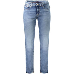 Tommy Hilfiger Blue Cotton Men's Slim Jeans