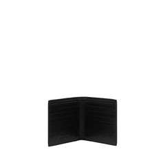 Saint Laurent Black Calf Leather Bos Taurus Wallet