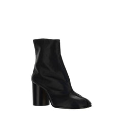 Margiela Black Lamb Ovis Aries Aries Ankle Boots