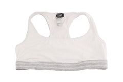 Dolce & Gabbana White Cotton Sport Stretch Bra Underwear