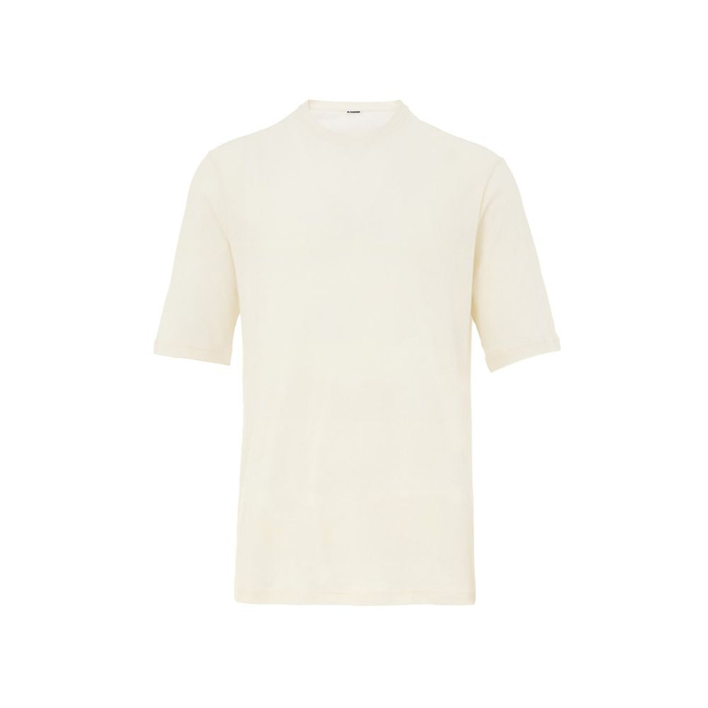 Beige bomull lång