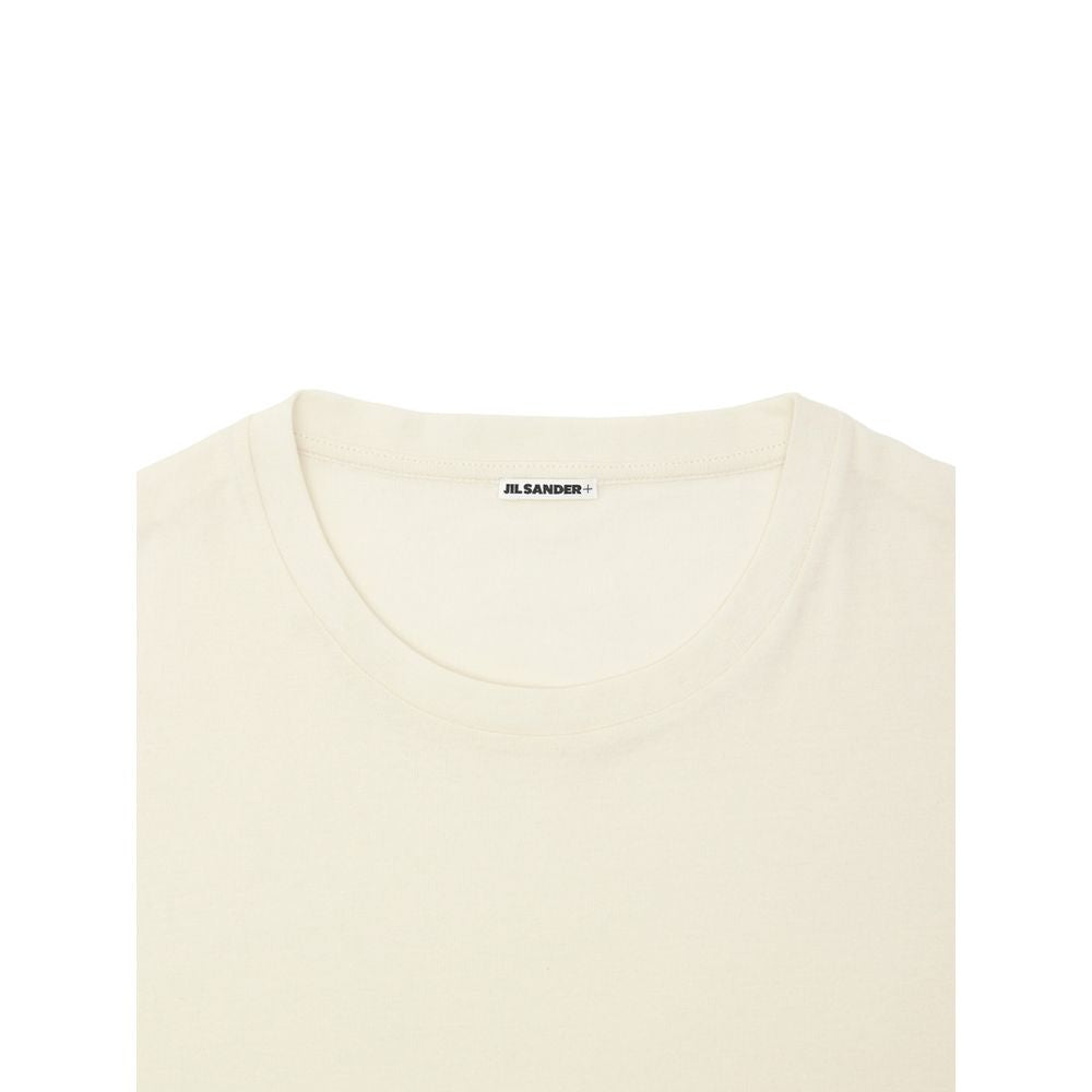 Beige bomull lång